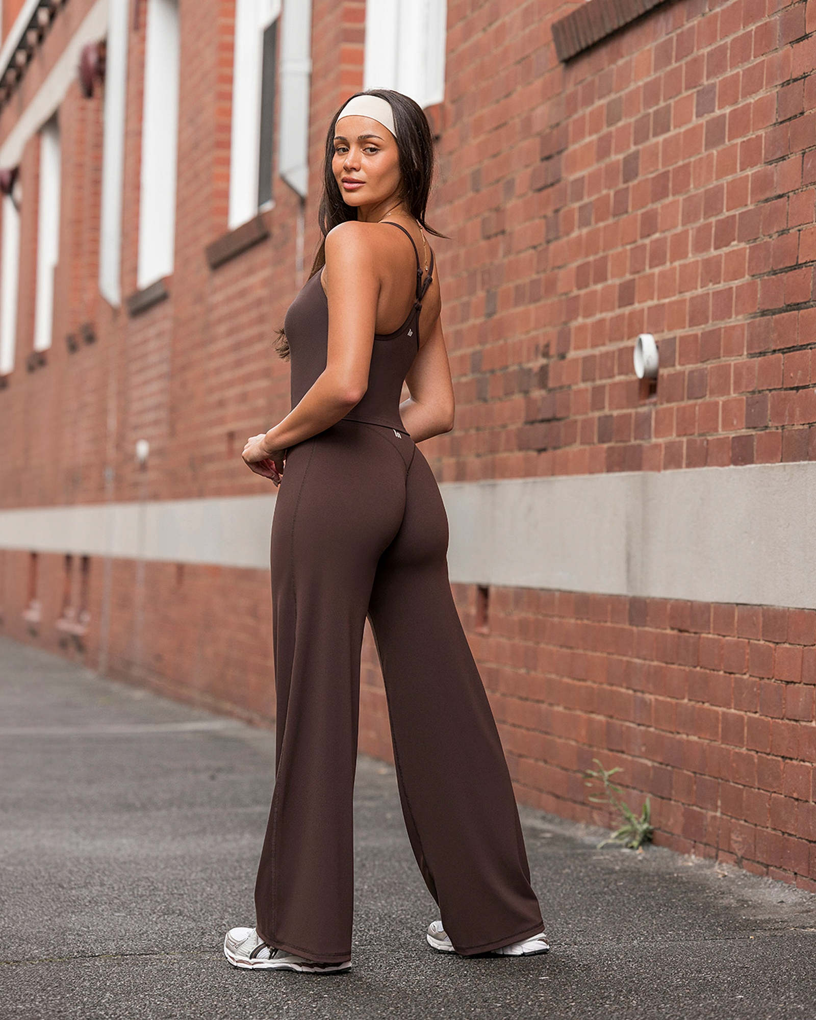 Aura Straight Leg Leggings Tall - Cocoa