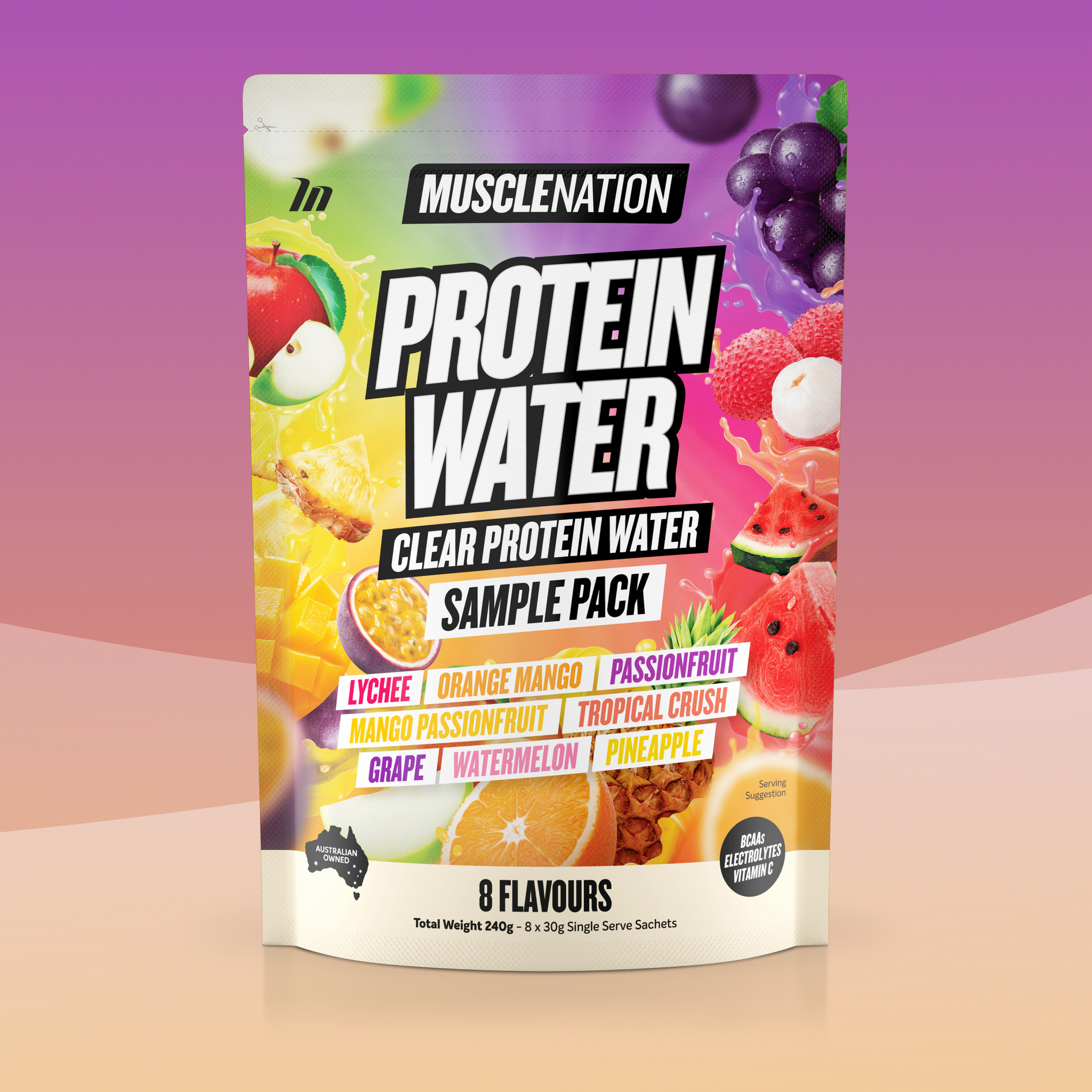 PROTEIN WATER - Sample Pack - 8 Flavours