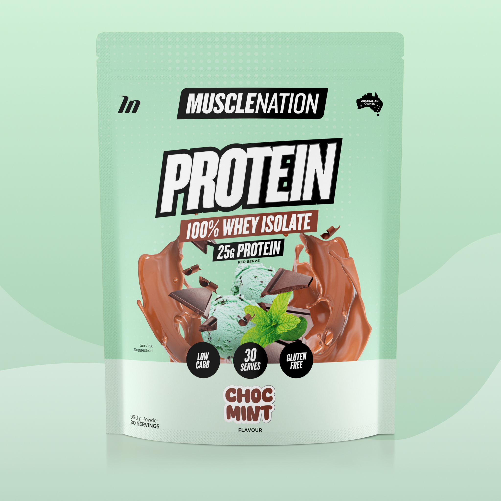 WHEY Protein Isolate - Choc Mint - 30 serves